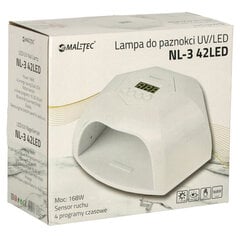 UV LED nagu lampa, NL-3 42LED, 168 W. cena un informācija | Kosmētikas otas, sūkļi | 220.lv