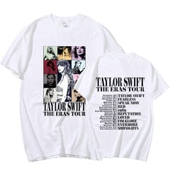 Taylor Swift The Eras Tour International sieviešu T-krekls ar īsām piedurknēm ar apkakli цена и информация | Женские шорты | 220.lv