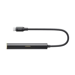 Austiņu pastiprinātāja audio adapteris, Ugreen CM5451, no USB-C uz 3,5 mm. mini jack, melns cena un informācija | Adapteri un USB centrmezgli | 220.lv