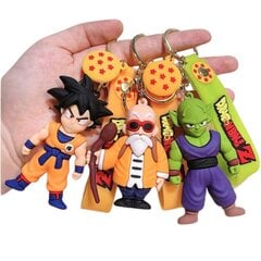 Atslēgu piekariņš anime stilā Son Goku cena un informācija | Datorspēļu suvenīri | 220.lv