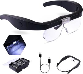 Lunettes L-2 LED Увеличительные очки цена и информация | Механические инструменты | 220.lv