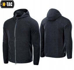 Vīriešu militārais džemperis M-Tac Lite Microfleece Hoodie, Dark Navy Blue цена и информация | Мужские толстовки | 220.lv