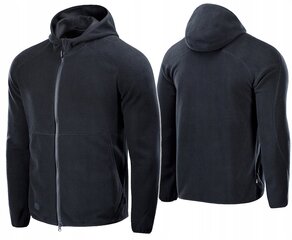 Vīriešu militārais džemperis M-Tac Lite Microfleece Hoodie, Dark Navy Blue цена и информация | Мужские толстовки | 220.lv