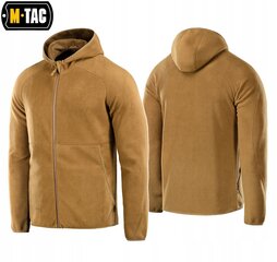 Vīriešu militārais džemperis M-Tac Lite Microfleece Hoodie, Coyote цена и информация | Мужские толстовки | 220.lv