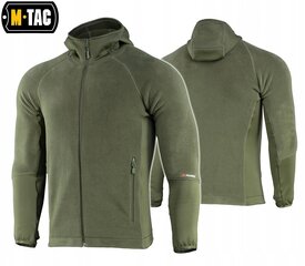 Vīriešu militārais džemperis M-Tac Hoodie Polartec Sport, Army Olive cena un informācija | Vīriešu jakas | 220.lv