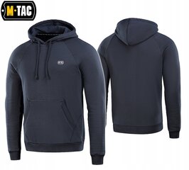 Vīriešu militārais džemperis M-Tac Hoodie Cotton Raglan Hard, Dark Navy Blue cena un informācija | Vīriešu jakas | 220.lv