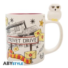 Harry Potter - Mug 3D Handle Hedwig & Privet Drive cena un informācija | Datorspēļu suvenīri | 220.lv