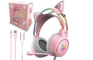 Onikuma X15 PRO, pink cena un informācija | Austiņas | 220.lv