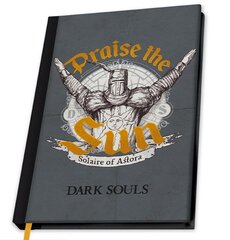 Dark Souls - Notebook A5 "Praise the Sun" cena un informācija | Datorspēļu suvenīri | 220.lv