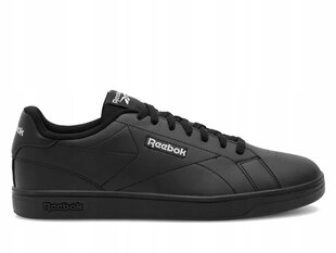 Vīriešu REEBOK COURT CLEAN apavi melni 100074370 r40.5 cena un informācija | Vīriešu kurpes, zābaki | 220.lv