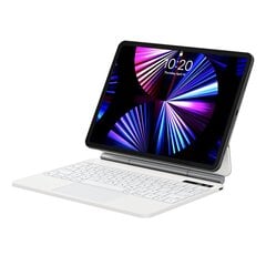 Tastatūra un skārienpaliktnis iPad Pro 12.9, magnētiskais korpuss, Brilliance, balts cena un informācija | Komponentu piederumi | 220.lv