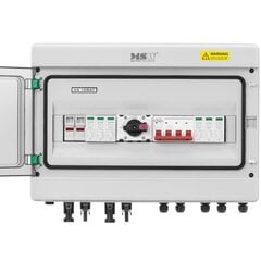 PV sadales kārba, MSW-WPD-PV31, 2 tips, 4 ieejas, 2 izejas, 1000 V, IP65 cena un informācija | Saules paneļi, komponentes | 220.lv