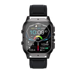 Viedpulkstenis C26 vīriešu āra sporta Bluetooth zvans 1,96 collu AMOLED liela ekrāna veselības monitora fitnesa izsekotāja viedpulkstenis cena un informācija | Viedpulksteņi (smartwatch) | 220.lv