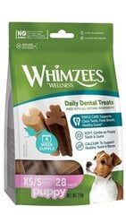 Whimzees Puppy jauniem kucēniem, XS/S cena un informācija | Gardumi suņiem | 220.lv