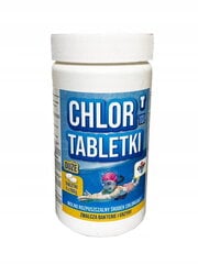 Chlortix lielās baseina tabletes baktērijām 200g/1kg цена и информация | Аксессуары для бассейнов | 220.lv