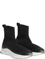 CALVIN KLEIN sieviešu melni zābaki SOCK BOOT - KNIT cena un informācija | Sieviešu zābaki, puszābaki | 220.lv