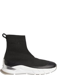 CALVIN KLEIN sieviešu melni zābaki SOCK BOOT - KNIT cena un informācija | Sieviešu zābaki, puszābaki | 220.lv