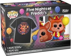 Funko POP! Five Nights at Freddys Ballon Foxy exclusive + T-shirt M cena un informācija | Datorspēļu suvenīri | 220.lv