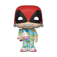 FUNKO POP! Vinila figūra: Marvel - Deadpool (Sleepover costume) cena un informācija | Smilšu kastes, smiltis | 220.lv