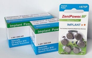 Baterijas ZeniPower A675P PR44P 60 gab. цена и информация | Батарейки | 220.lv