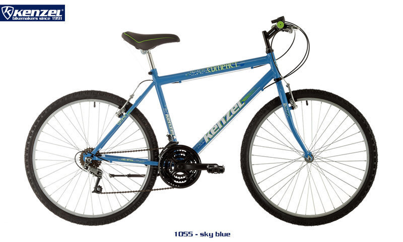 Vīriešu kalnu velosipēds Kenzel Compact Man, 26", Sky Blue X18 (Gaiši zils) cena un informācija | Velosipēdi | 220.lv