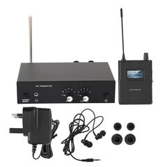 ANLEON S2 UHF stereo bezvadu monitoru sistēmai ausu sistēmā 670-680MHZ 100-240V (Apvienotās Karalistes spraudnis) cena un informācija | Austiņas | 220.lv