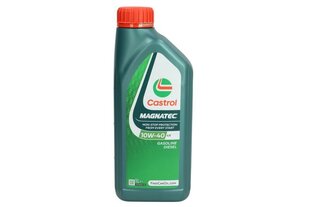 Automašīnu motoreļļa Castrol Magnatec 10W40 A/B, 1L cena un informācija | Motoreļļas | 220.lv