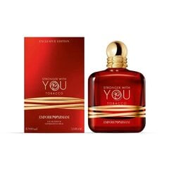 Parfimērijas ūdens Emporio Armani Stronger With You Tobacco EDP vīriešiem, 100 ml cena un informācija | Vīriešu smaržas | 220.lv