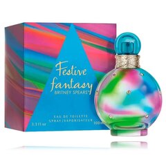 Tualetes ūdens Britney Spears Festive Fantasy EDT sievietēm, 100 ml cena un informācija | Sieviešu smaržas | 220.lv