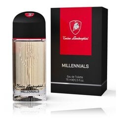 Tualetes ūdens Lamborghini Millenials EDT vīriešiem, 75 ml cena un informācija | Vīriešu smaržas | 220.lv