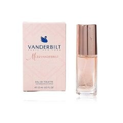 Tualetes ūdens Vanderbilt Miss Vanderbilt EDT sievietēm, 15 ml cena un informācija | Sieviešu smaržas | 220.lv