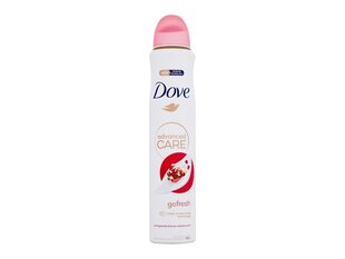 Antipersperants Dove Advanced Care Go Fresh Pomegranate & Lemon Verbena sievietēm, 200 ml cena un informācija | Parfimēta sieviešu kosmētika | 220.lv