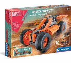 Lego Clementoni Mechanics Buggy and QUAD; Hot Rod and Race Truck цена и информация | Конструкторы и кубики | 220.lv