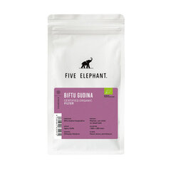 Five Elephant Biftu Gudinamaltā kafija, 250g cena un informācija | Kafija, kakao | 220.lv