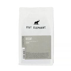 Five Elephant Decaf maltā kafija, 250g cena un informācija | Kafija, kakao | 220.lv