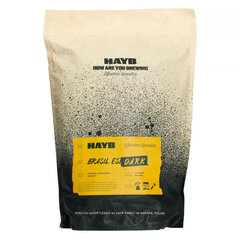 HAYB Brasil Dark Espresso maltā kafija, 1 kg cena un informācija | Kafija, kakao | 220.lv