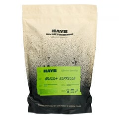 HAYB Brasil Premium maltā kafija, 1 kg cena un informācija | Kafija, kakao | 220.lv