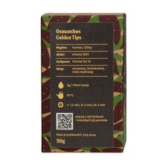 Teasome Osmanthus Gold Tips melnā tēja, 50g cena un informācija | Tēja | 220.lv