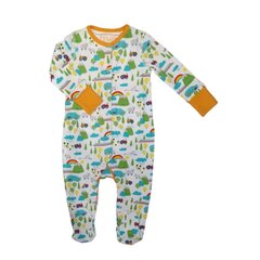 Комбинезон Frugi из хлопка (68-80 см, 6-12 месяцев) OUTLET "Lovely Babygrow" BGS003LRN0612-izm-68 цена и информация | Комбинезоны для новорожденных | 220.lv