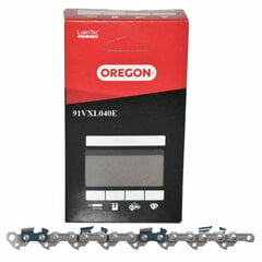 Цепь бензопилы 25cm/10″, 3/8″, 1.3mm 40DL 91VXL040E OREGON цена и информация | Запчасти для садовой техники | 220.lv