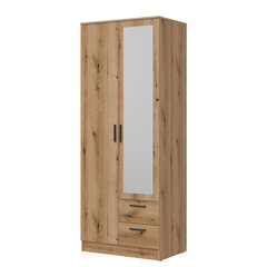 Skapis Montana MT02, Oak Evoke (80/52/204.7) cena un informācija | Skapji | 220.lv