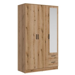 Skapis Montana MT03, Oak Evoke (120/52/204.7) cena un informācija | Skapji | 220.lv