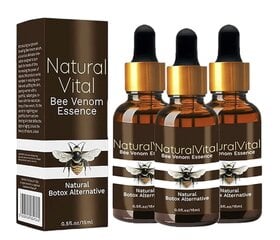 Pretgrumbu serums ar bišu indi Baopinlady, 3 x 15 ml cena un informācija | Serumi sejai, eļļas | 220.lv