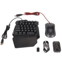 Master Pro Keyboard Mouse Converter Combo Vadu tastatūra Mouse Adapter Set Mobile Game Converter for PS5 4 for Switch cena un informācija | Gaming aksesuāri | 220.lv