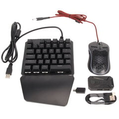 Tastatūras peles pārveidotāja komplekts Vadu RGB mehāniskās tastatūras peles adaptera kombinācija PS5, PS3, PS4, komutatoram cena un informācija | Gaming aksesuāri | 220.lv