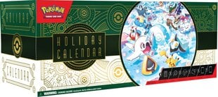 Pokemon TCG: Holiday Calendar (2024) cena un informācija | Datorspēļu suvenīri | 220.lv