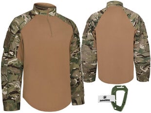 Vīriešu militārais džemperis MFH Combat Shirt UK, Multi Terrain Pattern cena un informācija | Vīriešu jakas | 220.lv