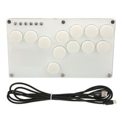 Контроллер Fighting Stick с механической заменой и возможностью горячей замены, мини-контроллер для аркадных джойстиков для PS3 и Switch для ПК цена и информация | Аксессуары для компьютерных игр | 220.lv