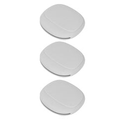 3PCS Earbud aizsargs pārnēsāšanas futrālis Pārnēsājams Mini silikona glabāšanas austiņu maciņš mājas pelēkai krāsai cena un informācija | Austiņas | 220.lv