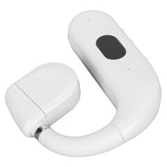 Bluetooth-гарнитура BT 5.3 с шумоподавлением, HD-звонки, длительное время работы от батареи, одно ухо, наушник для бизнеса, спорта, игр, белый цена и информация | Наушники | 220.lv